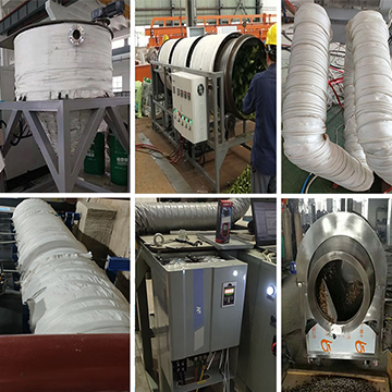 滚筒茶叶杀青电磁加热器工作原理